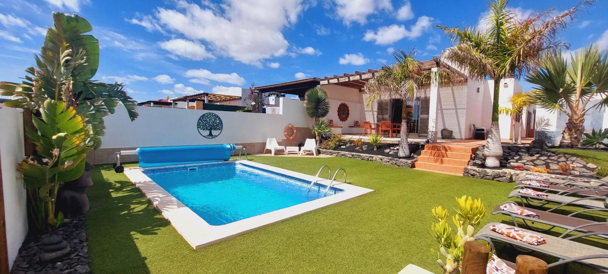 Villa Del Corazon Salinas Golf Caleta De Fuste Exterior foto